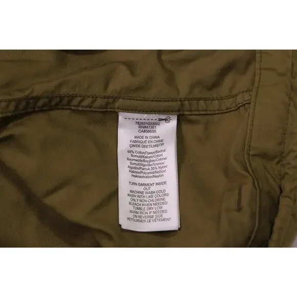 RRL Double RL Ralph Lauren Cotton-Nylon Military Green Herringbone Trunks 40 - Picture 9 of 9